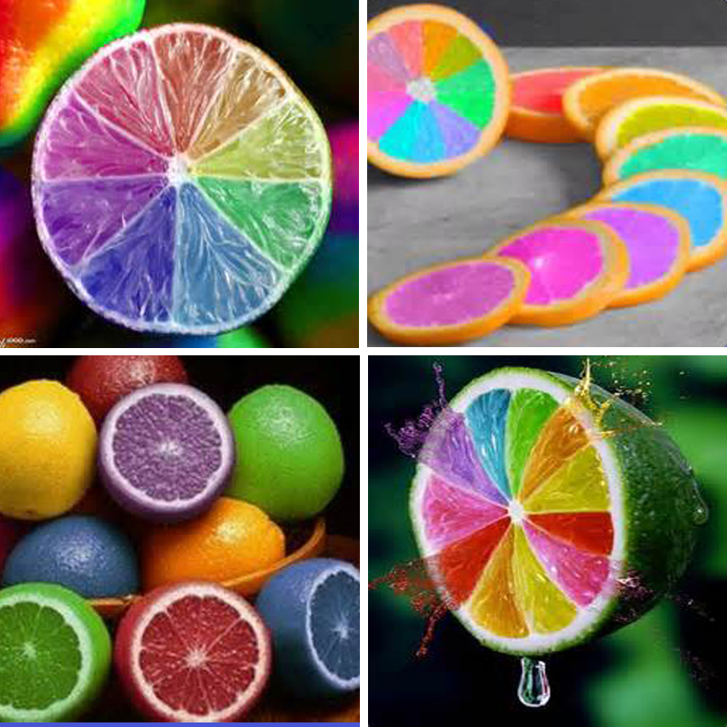 เลม่อนสี Rainbow Lemon Seeds 5 เมล็ด