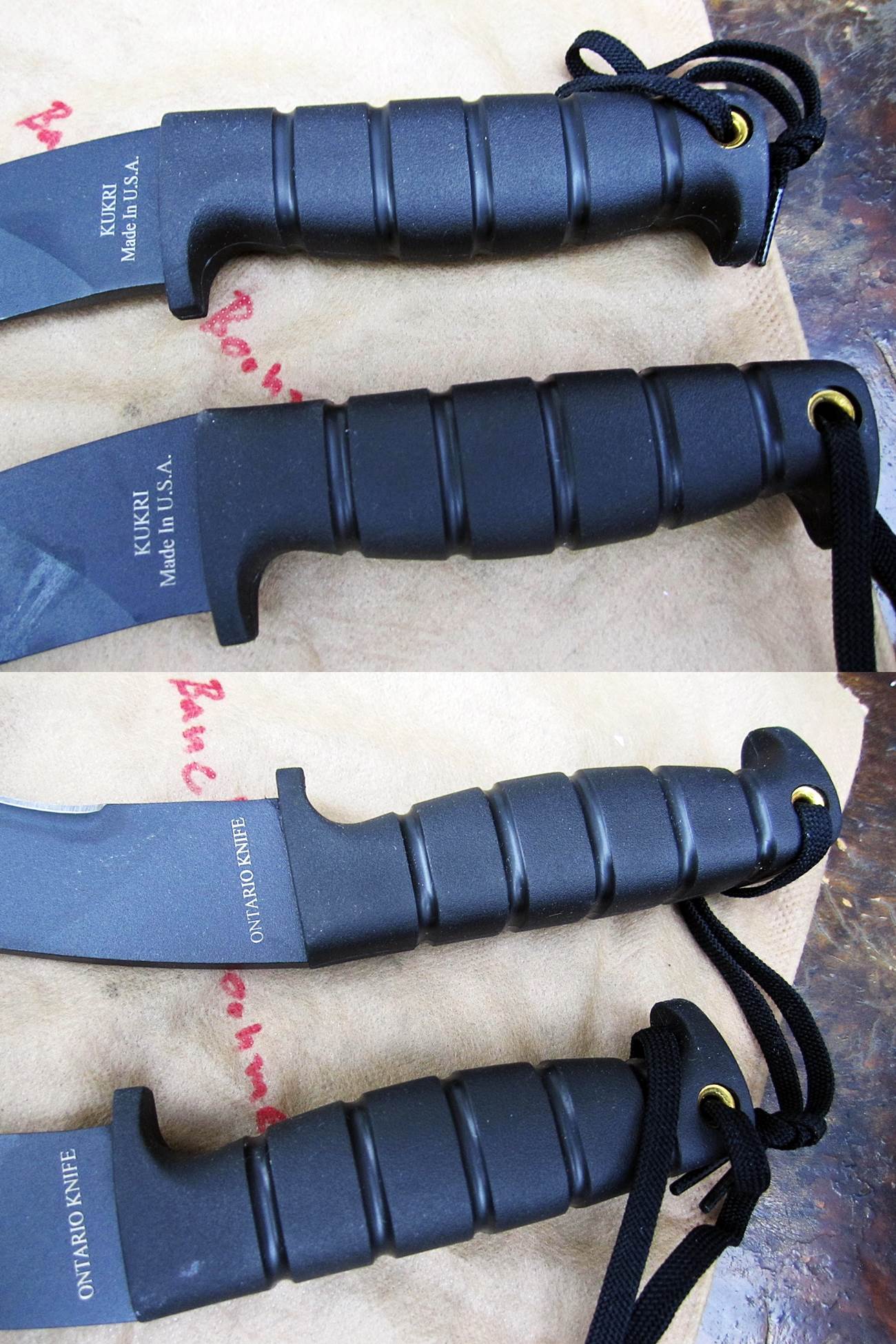 มีดเดินป่าOntario Knife Co Kukri Knife 6420