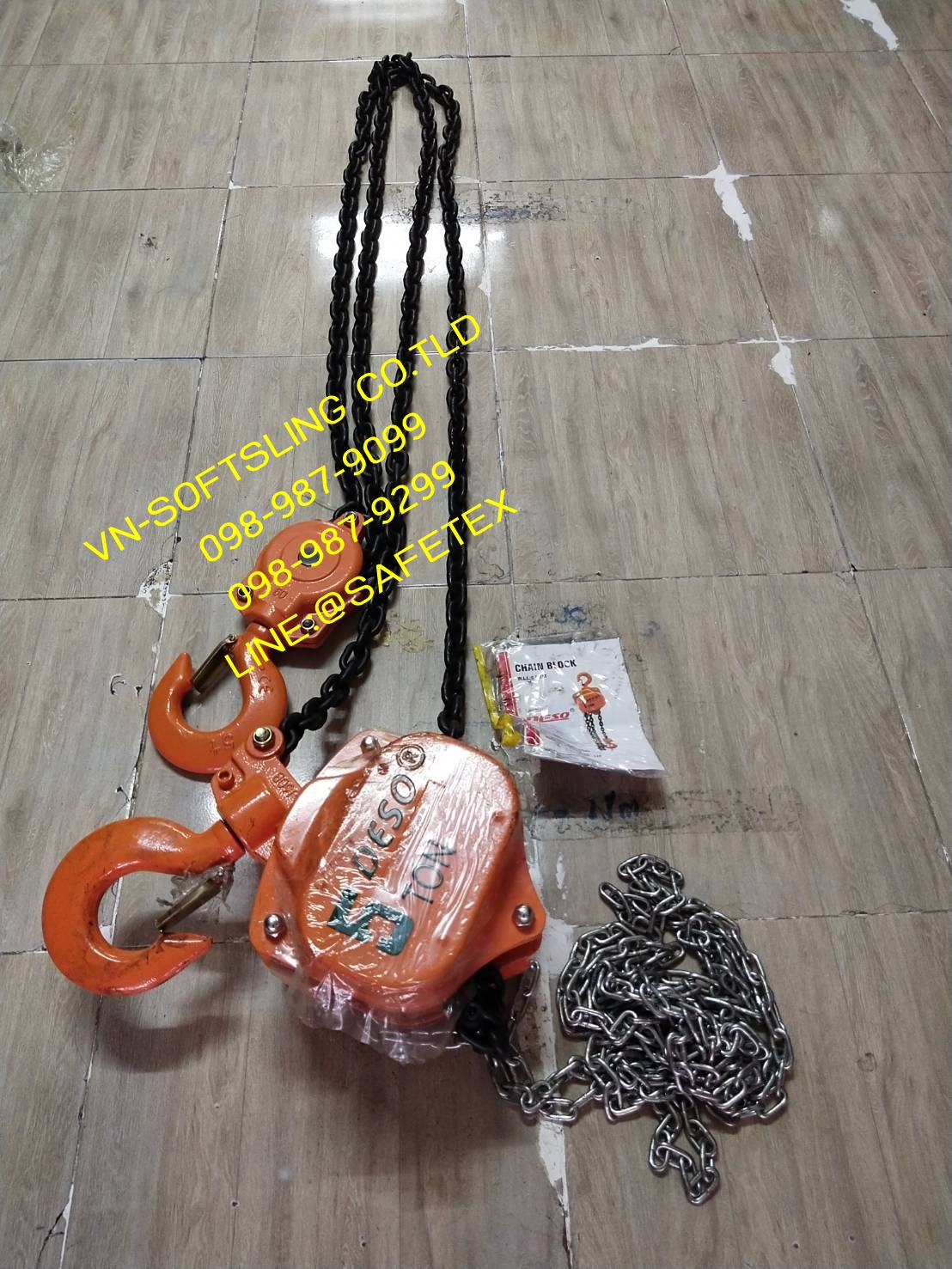รอกโซ่มือสาว 5ตัน(โซ่ยาว 3เมตร), รอกโซ่ 5ตัน, รอกโซ่มือสาว, รอกโซ่, chain block 5ton รอกโซ่มือสาว 5ตัน(โซ่ยาว 3เมตร), รอกโซ่ 5ตัน, รอกโซ่มือสาว, รอกโซ่, chain block 5ton