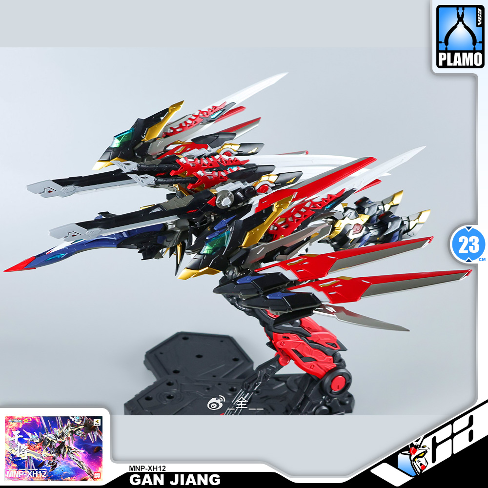 Motor Nuclear 摩动核 MNP-XH12 Gan Jiang 星魂将干将 Metal Build Structure Model Kit VCA Gundam Thailand