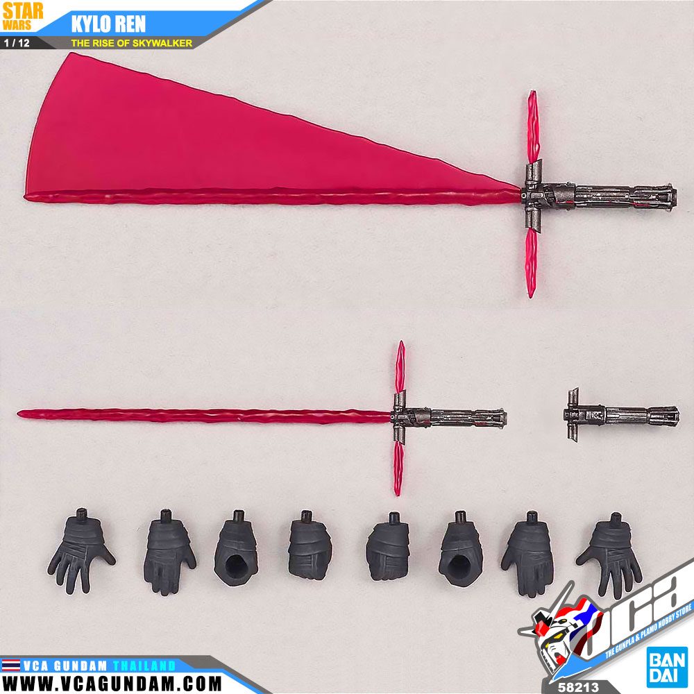 Bandai® Star Wars Premium Scale Plastic Model Kit 1/12 KYLO REN STAR WARS : THE RISE OF SKYWALKER