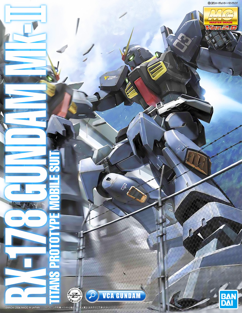 ⭐️ BANDAI GUNPLA MASTER GRADE MG 1/100 RX-178 GUNDAM MK-II MK II 2 TITANS VER 2.0 ประกอบ หุ่นยนต์ โมเดล กันดั้ม กันพลา ของเล่น VCA GUNDAM