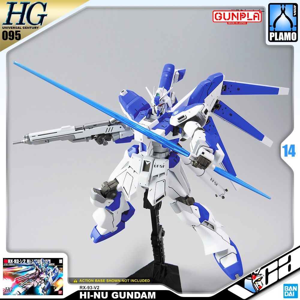 ⭐️ BANDAI GUNPLA HIGH GRADE UNIVERSAL CENTURY HGUC HG 1/144 HI-V HI NU V HI-NU GUNDAM ประกอบ หุ่นยนต์ โมเดล กันดั้ม กันพลา ของเล่น VCA GUNDAM