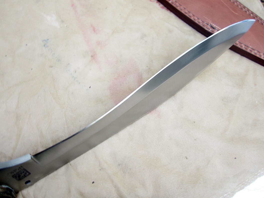 มีดเหล็ก D2 CFK USA iPak Custom Handmade D2 Tool Guerilla Warfare Ghurka Kukri Machete Knife