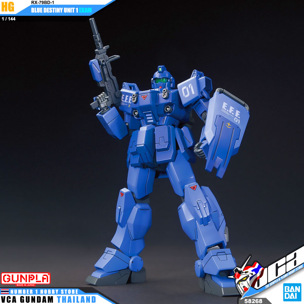 HG RX-79BD-1 BLUE DESTINY UNIT 1 EXAM บลู เดสตินี่ ยูนิต 1 เอ็กซ์แซม