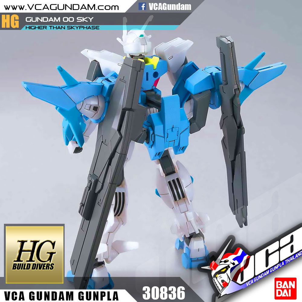 HG GUNDAM 00 SKY (HIGHER THAN SKYPHASE) กันดั้ม ดับเบิ้ล โอ สไกป์