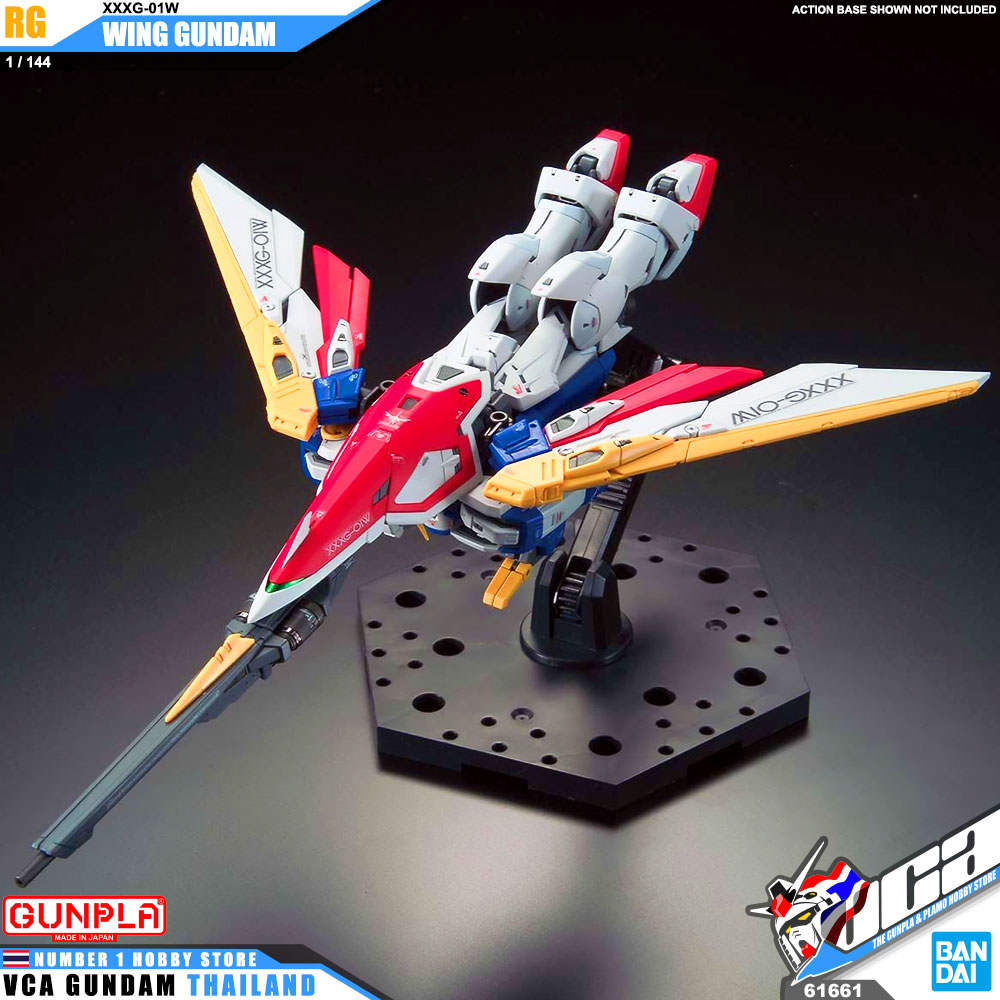 BANDAI GUNPLA REAL GRADE RG 1/144 XXXG-01W WING GUNDAM โมเดล กันดั้ม กันพลา VCA GUNDAM