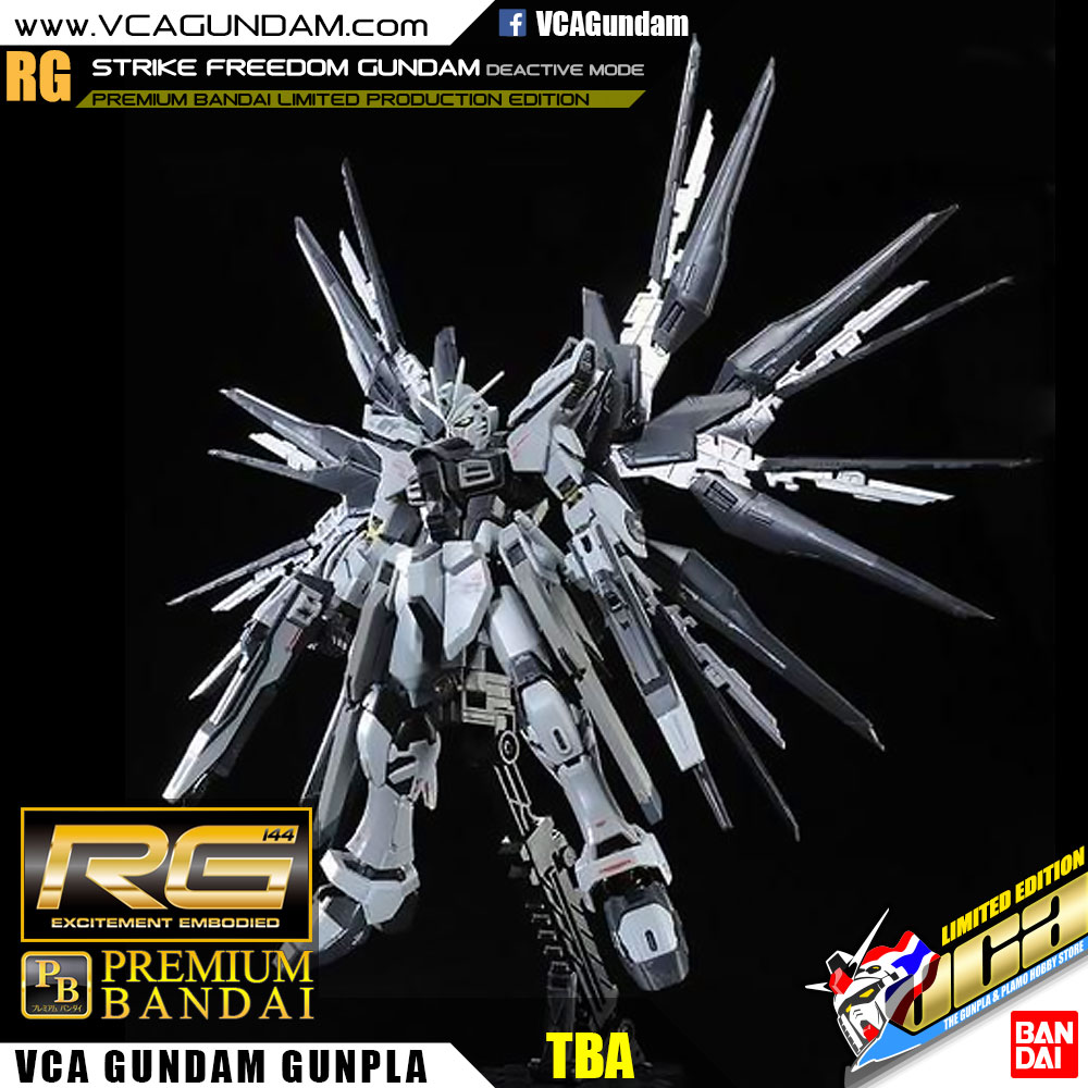 RG STRIKE FREEDOM GUNDAM (DEACTIVE MODE) สไตร์ค ฟรีดอม กันดั้ม