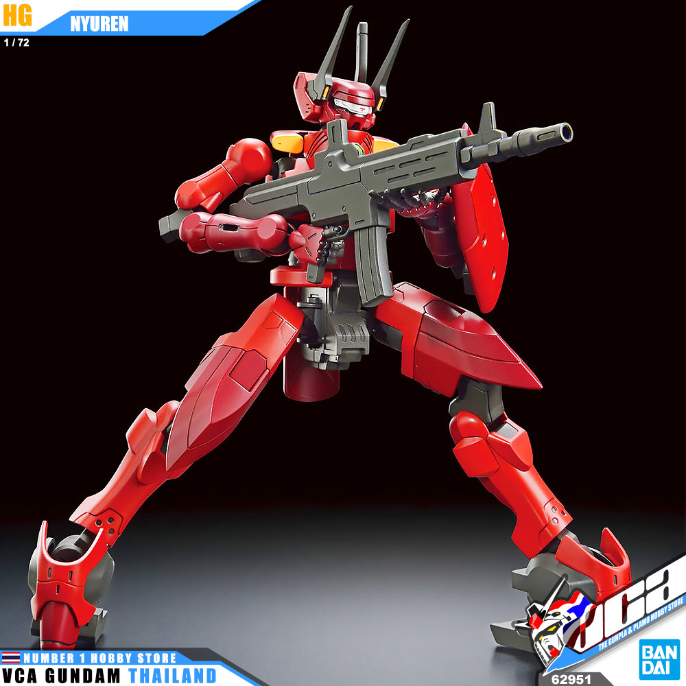 BANDAI KYOUKAI SENKI HIGH GRADE HG 1/72 NYUREN โมเดล นักสู้เขตแดน VCA GUNDAM