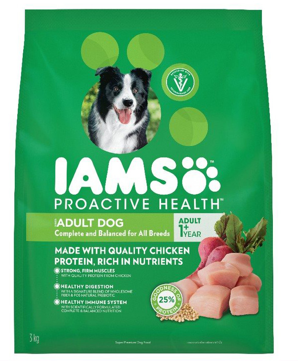 IAMS Proactive HealthTM Adult Dog ไอแอมส์TM โปรแอคทีฟ เฮลท์TM สุนัขโต