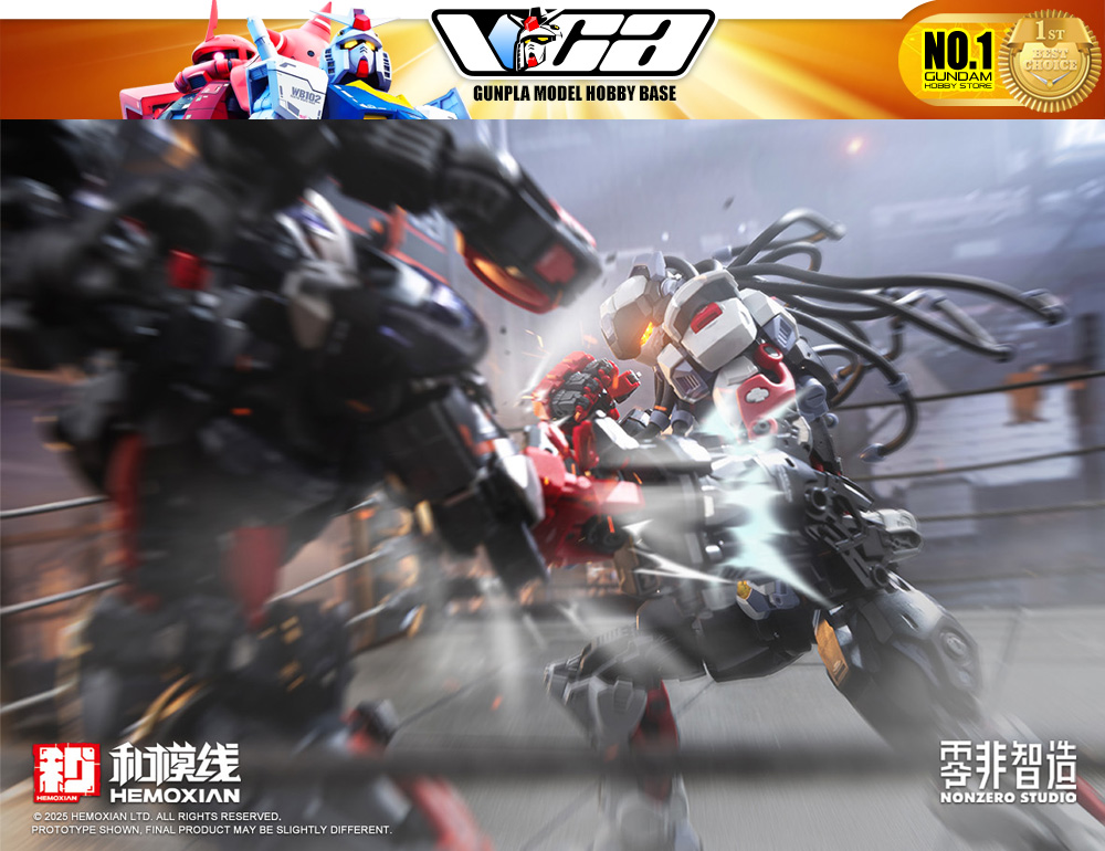 Hemoxian 和模线 拳击手巴奇 Baki Master Grade MG Action Figure Model Toy VCA Gundam Thailand