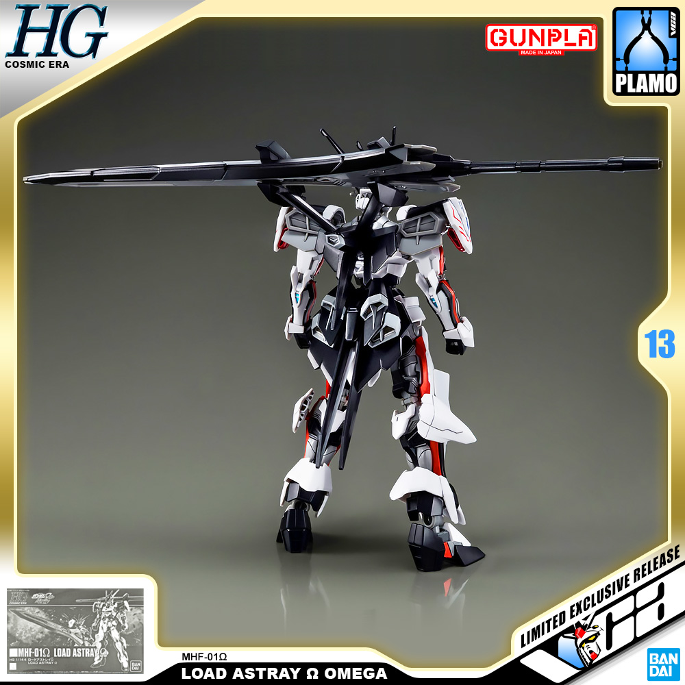 ⭐️ BANDAI GUNPLA HIGH GRADE COSMIC ERA HG 1/144 MHF-01 LOAD ASTRAY OMEGA Ω ประกอบ หุ่นยนต์ โมเดล กันดั้ม กันพลา ของเล่น VCA GUNDAM