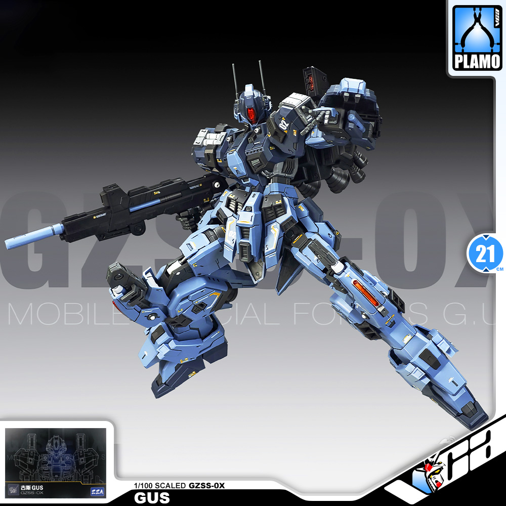ZZA Studio GZSS-0X Gus 古斯 1/100 Master Grade MG GM Action Figure Toy Kit VCA Gundam Thailand