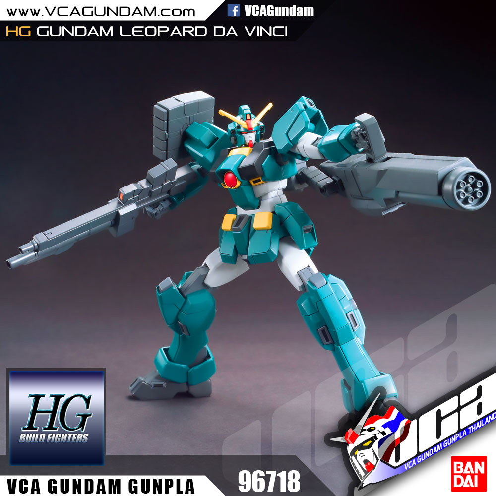HG GUNDAM LEOPARD DA VINCI กันดั้ม ลีโอภาร์ด ดา วินชี่