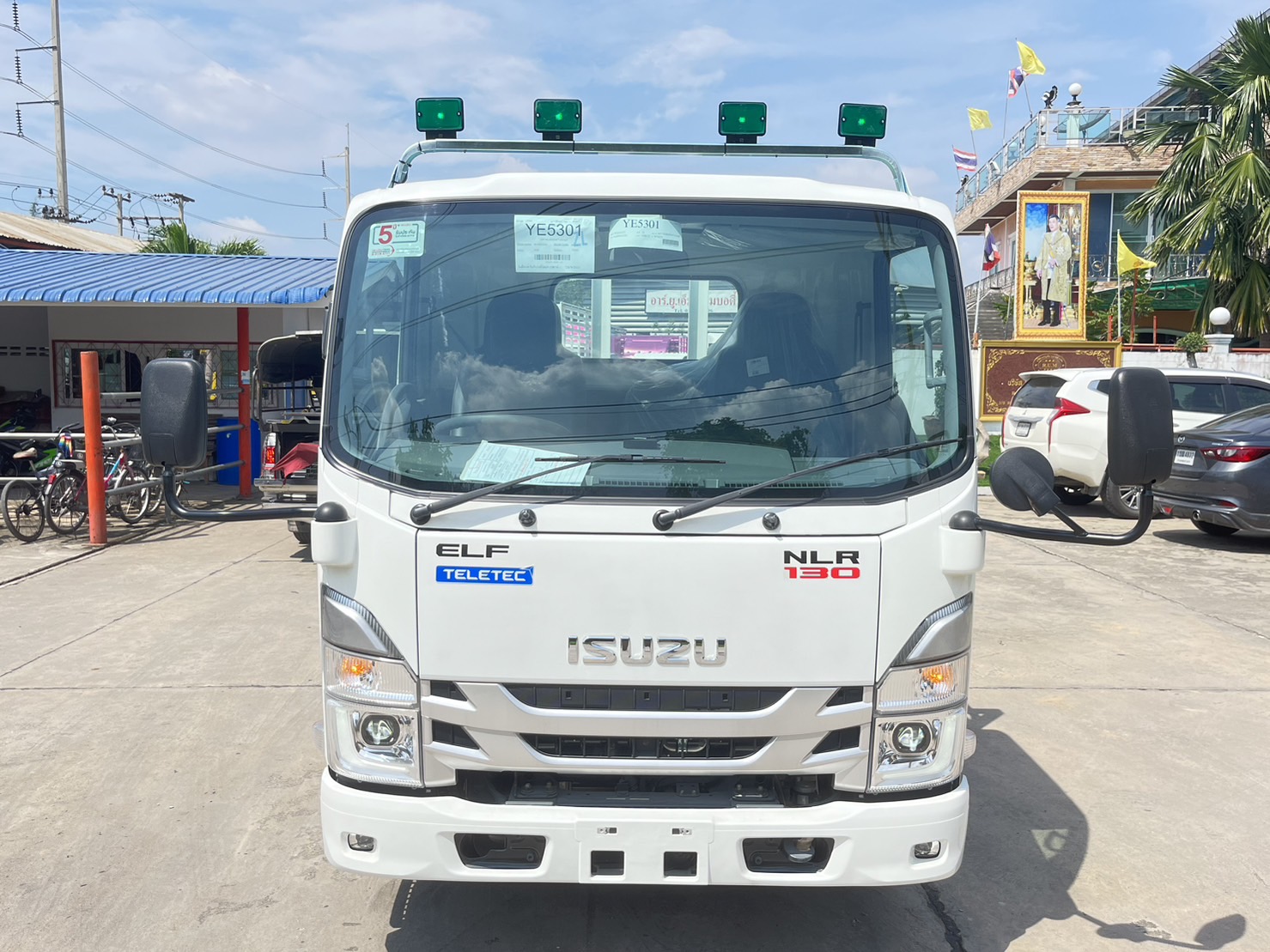 ISUZU NLR Euro 5 Max (ช่วงยาว 3 เมตร) หัวแชสซี (Chassis)