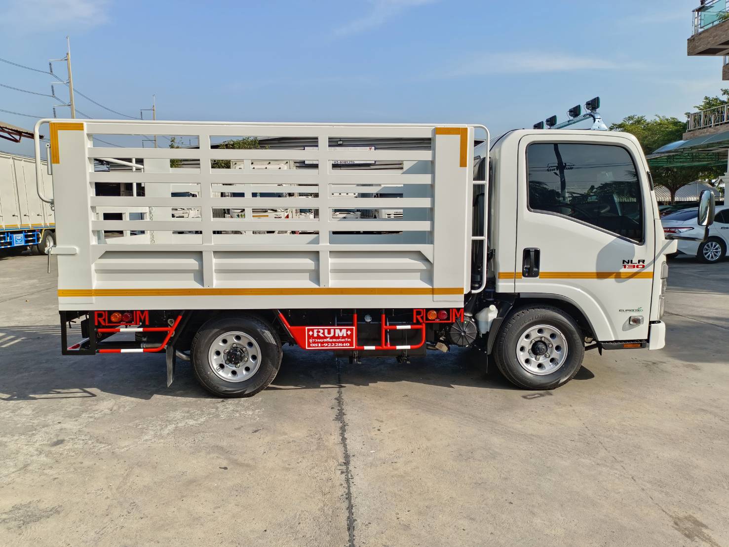 ISUZU NLR Euro 5 Max (ช่วงยาว 3 เมตร) หัวแชสซี (Chassis)