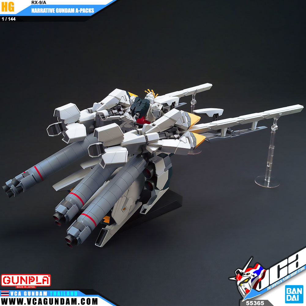 HG NARRATIVE GUNDAM A PACKS แนร์ราทีฟ กันดั้ม A อิควิปเม้นท์