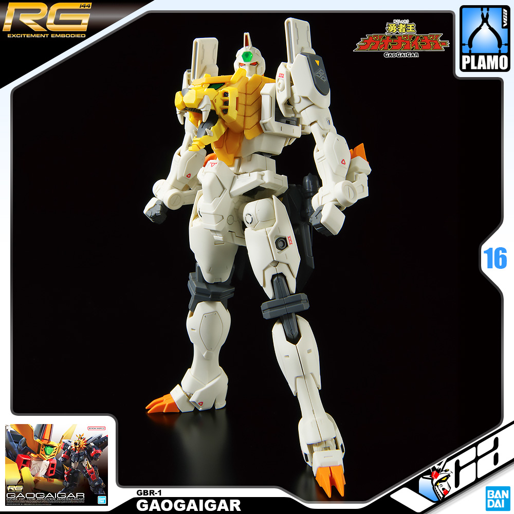⭐️ BANDAI REAL GRADE RG GAOGAIGAR ราชันย์ผู้กล้า กาโอไกการ์ ประกอบ โมเดล ของเล่น VCA GUNDAM