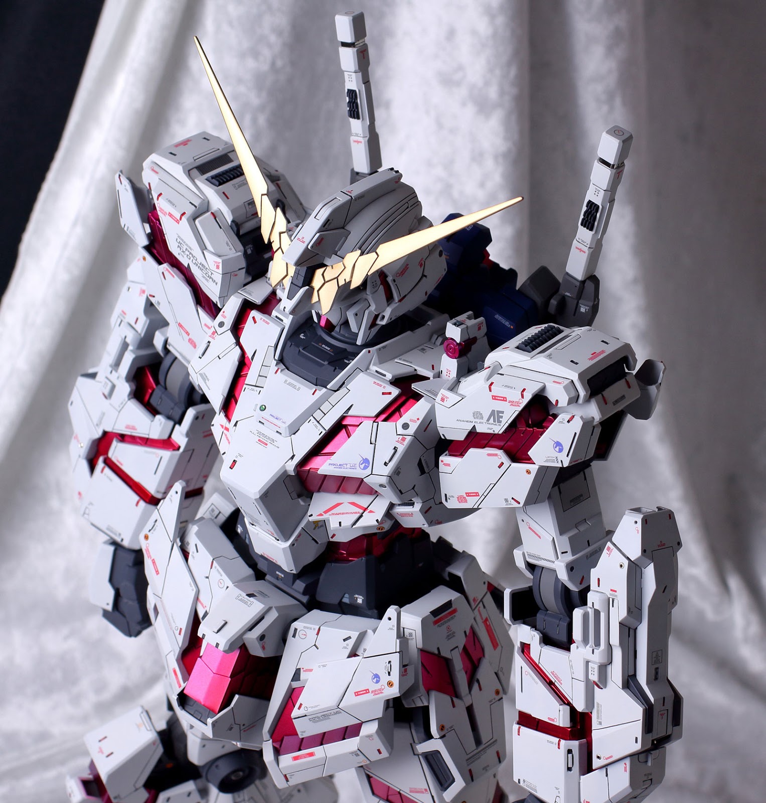 Painted Build : MEGASIZE 1/48 UNICORN GUNDAM by bambini313