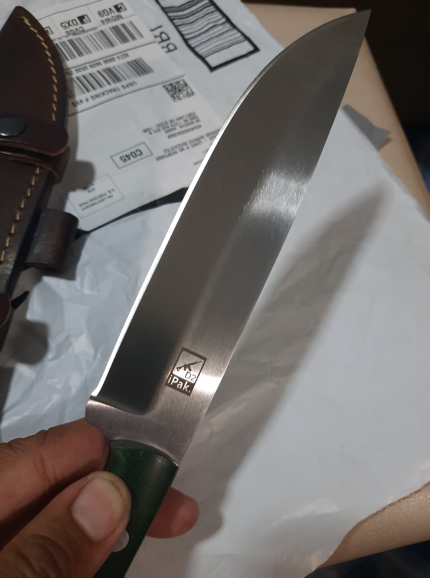 มีดเหล็ก D2 USA