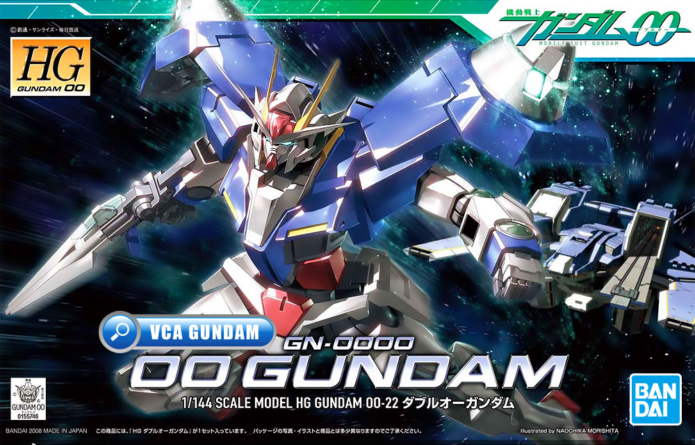 HG GN-0000 00 GUNDAM ดับเบิ้ลโอ กันดั้ม