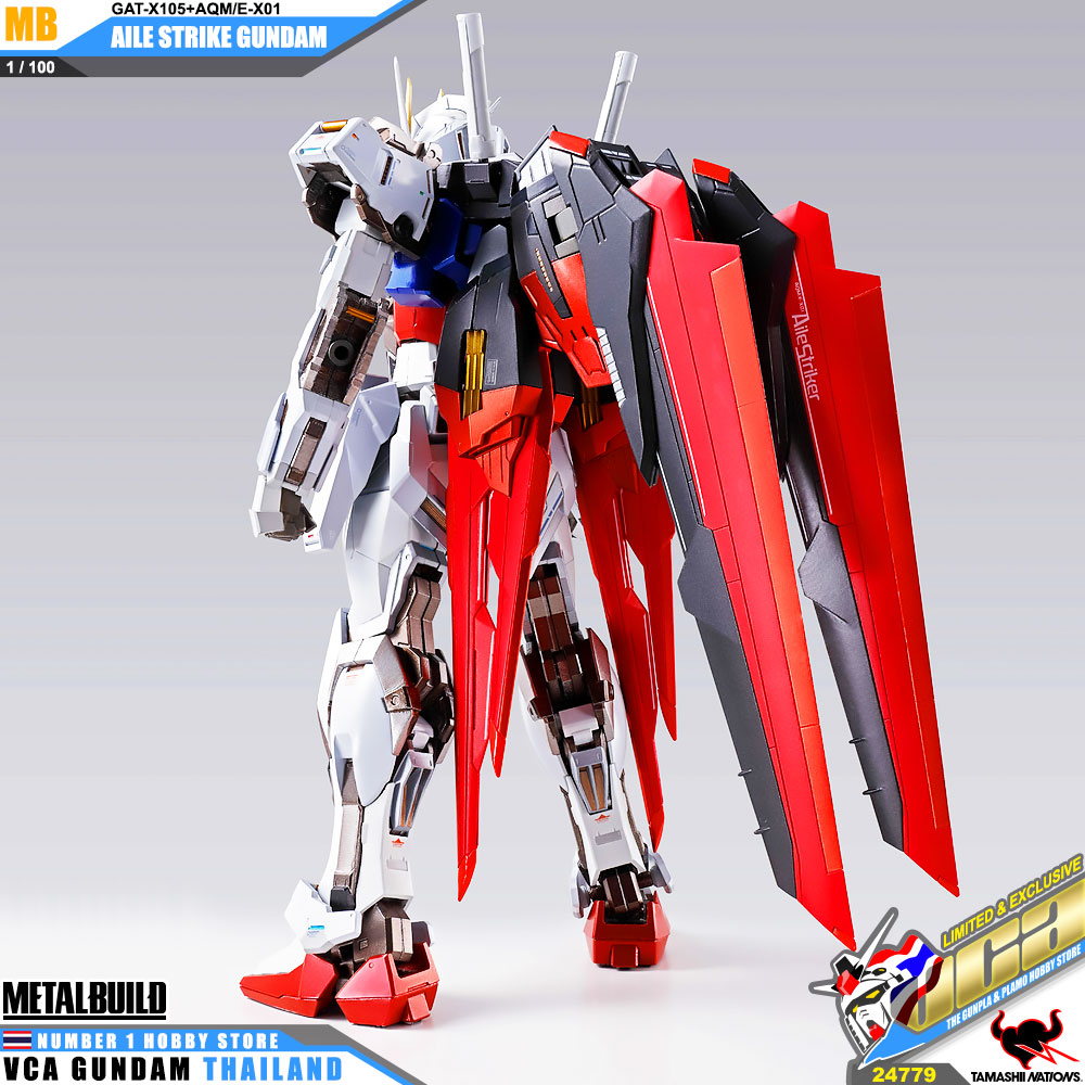 BANDAI TAMASHII NATIONS METAL BUILD AILE STRIKE GUNDAM กันดั้ม ฟิกเกอร์ VCA GUNDAM