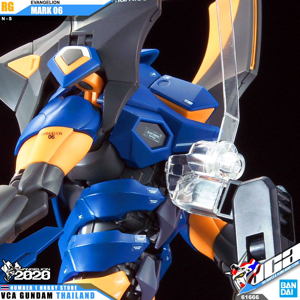 BANDAI REAL GRADE RG EVANGELION MARK 06 โมเดล อีวานเกเลียน VCA GUNDAM