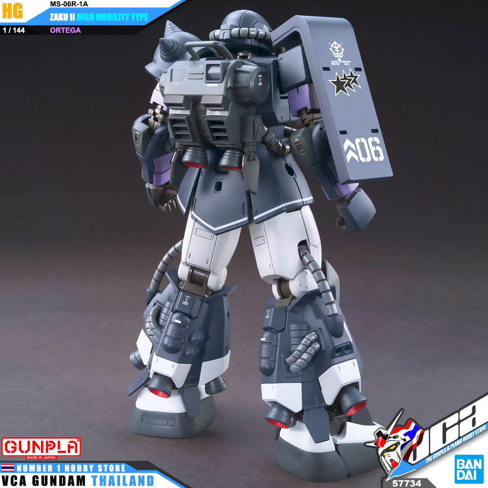 HG MS-06R-1A ZAKU II HIGH MOBILITY TYPE ORTEGA ซาคุ 2
