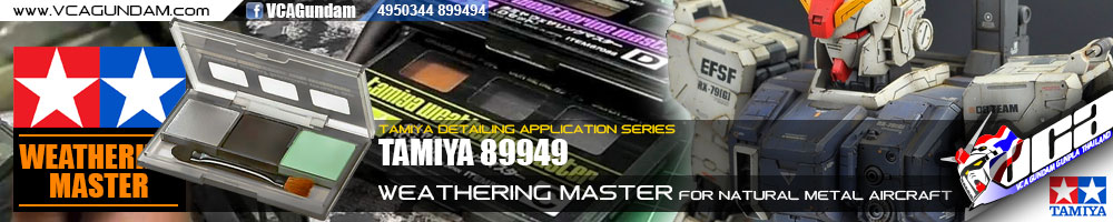 TAMIYA WEATHERING MASTER FOR NATURAL METAL AIRCRAFT