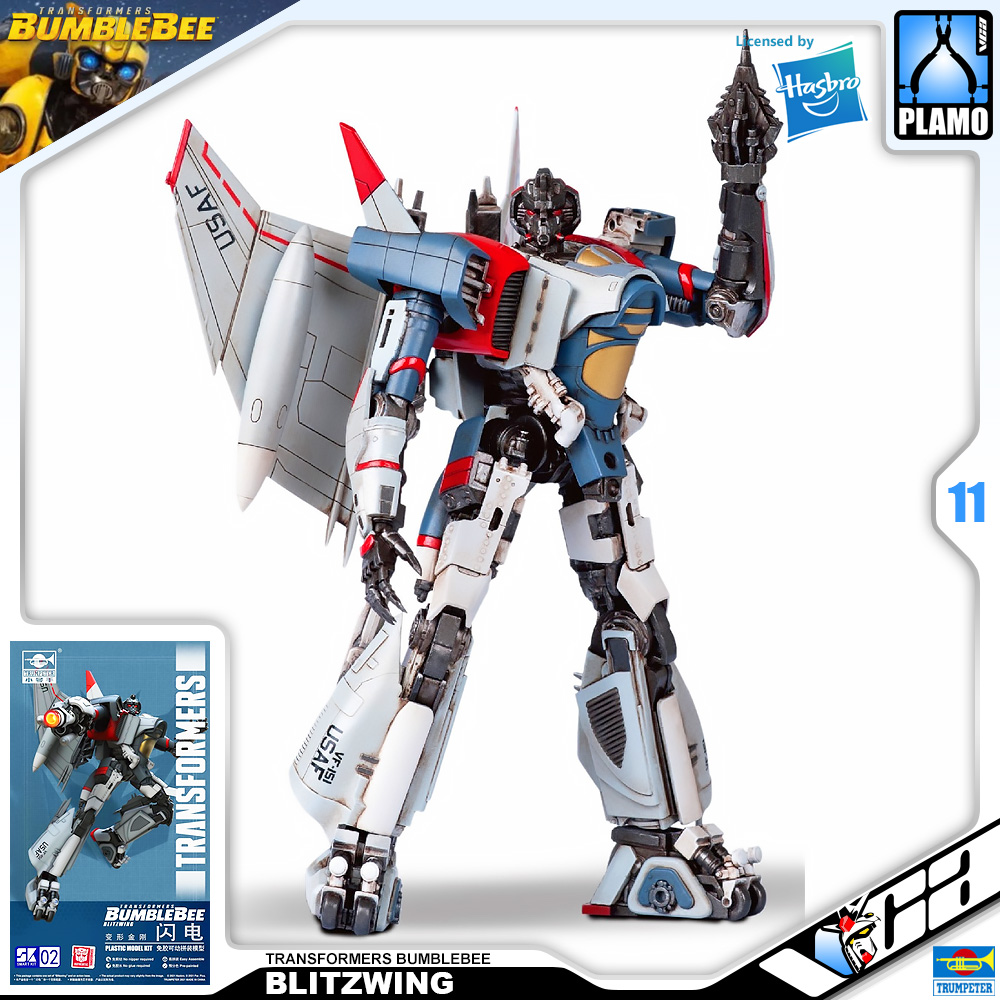 Trumpeter® Transformers Plastic Model Kits Series BLITZWING TRANSFORMERS BUMBLEBEE