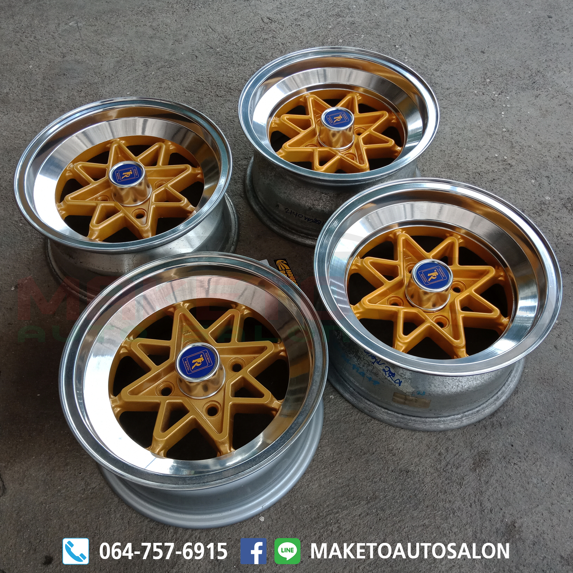 (มือสอง) Rare Item ล้อ TECHNO RACING