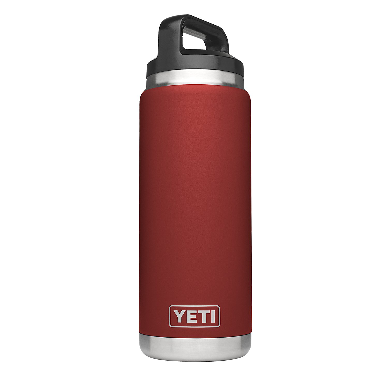 YETI Rambler 26 oz Stainless Steel Vacuum Insulated Bottle, Brick Red
