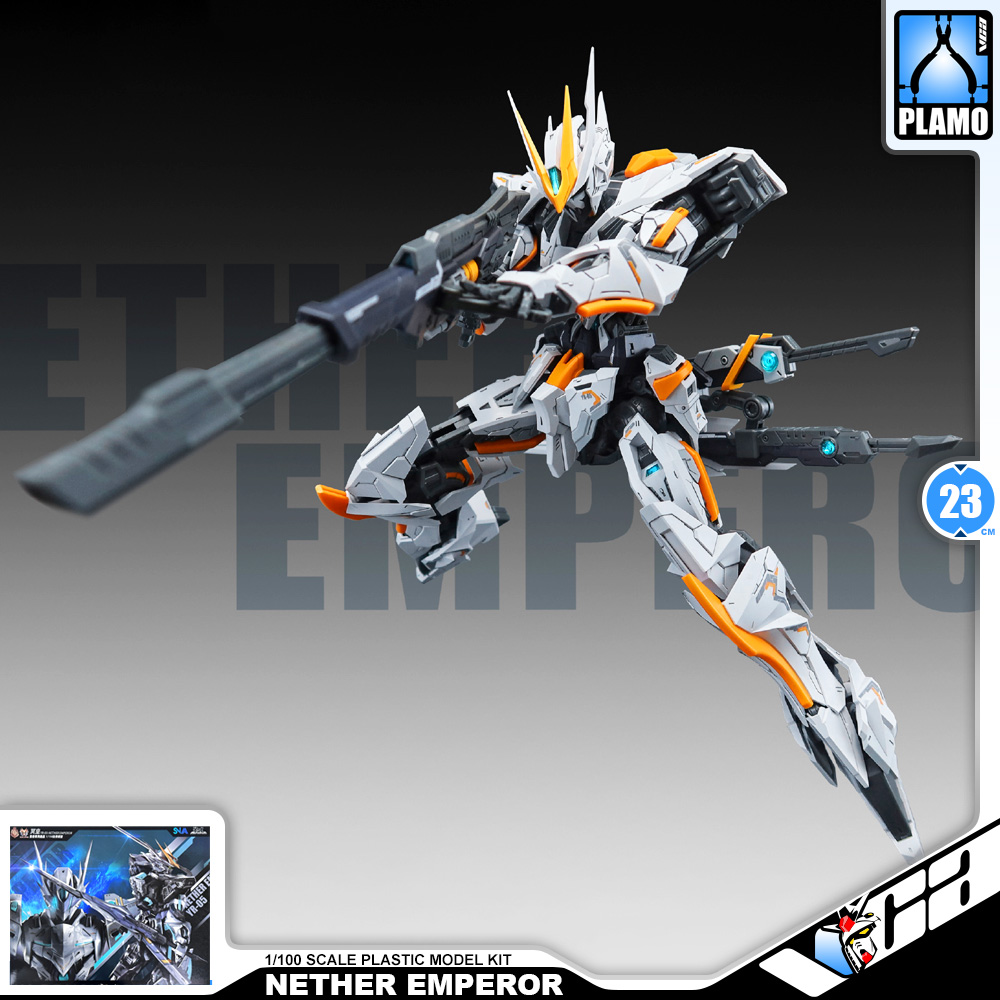 SNAA 1/100 Nether Emperor 冥皇 Master Grade MG Action Figure Mecha Plamo Kit VCA Gundam Thailand