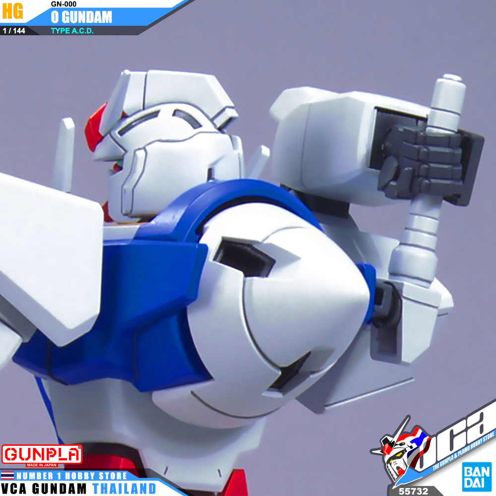 Bandai High Grade HG GN-000 0 GUNDAM TYPE A.C.D. 0 กันดั้ม