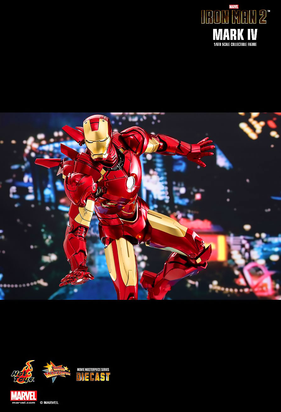 HOT TOYS 1/6 IRON MAN MARK IV (DIECAST) ไอรอนแมน Mark 4 เหล็กหล่อ