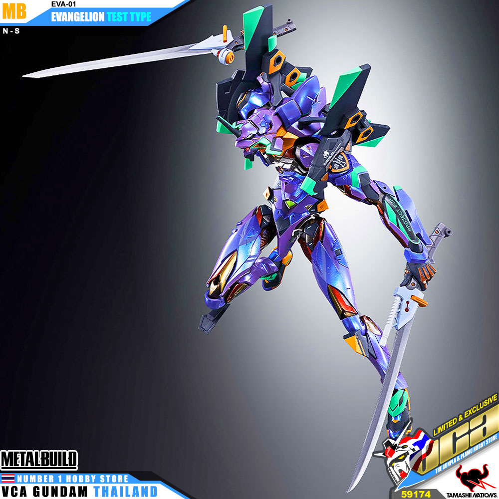 Bandai Tamashii Nations Metal Build MB EVA-01 EVANGELION TEST TYPE [ EVA2020 ] อีวานเกเลียน