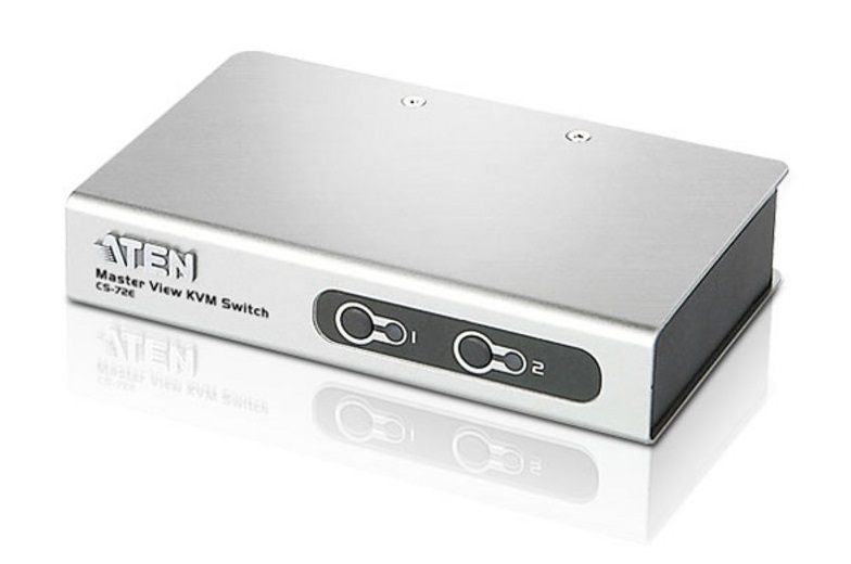 ATEN รุ่น CS72E (PS/2 KVM SWITCH 2 port)