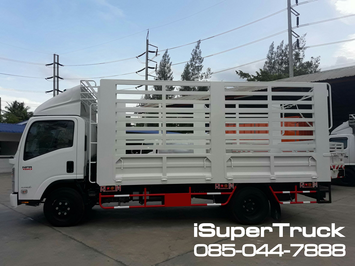 ISUZU NPR Euro 5 Max (ช่วงยาว 4.9 เมตร) หัวแชสซี (Chassis)