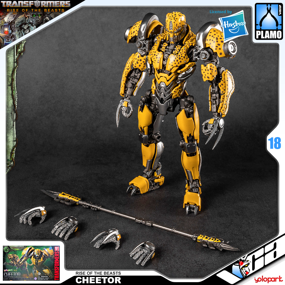 Yolopark® Assemble Model Kits Series Cheetor TRANSFORMERS RISE OF THE BEASTS