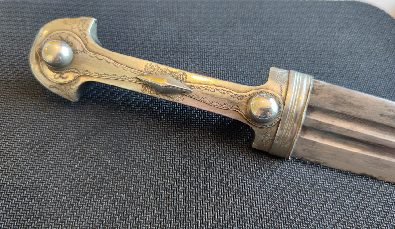 กริชคันจาลี ด้ามเงิน