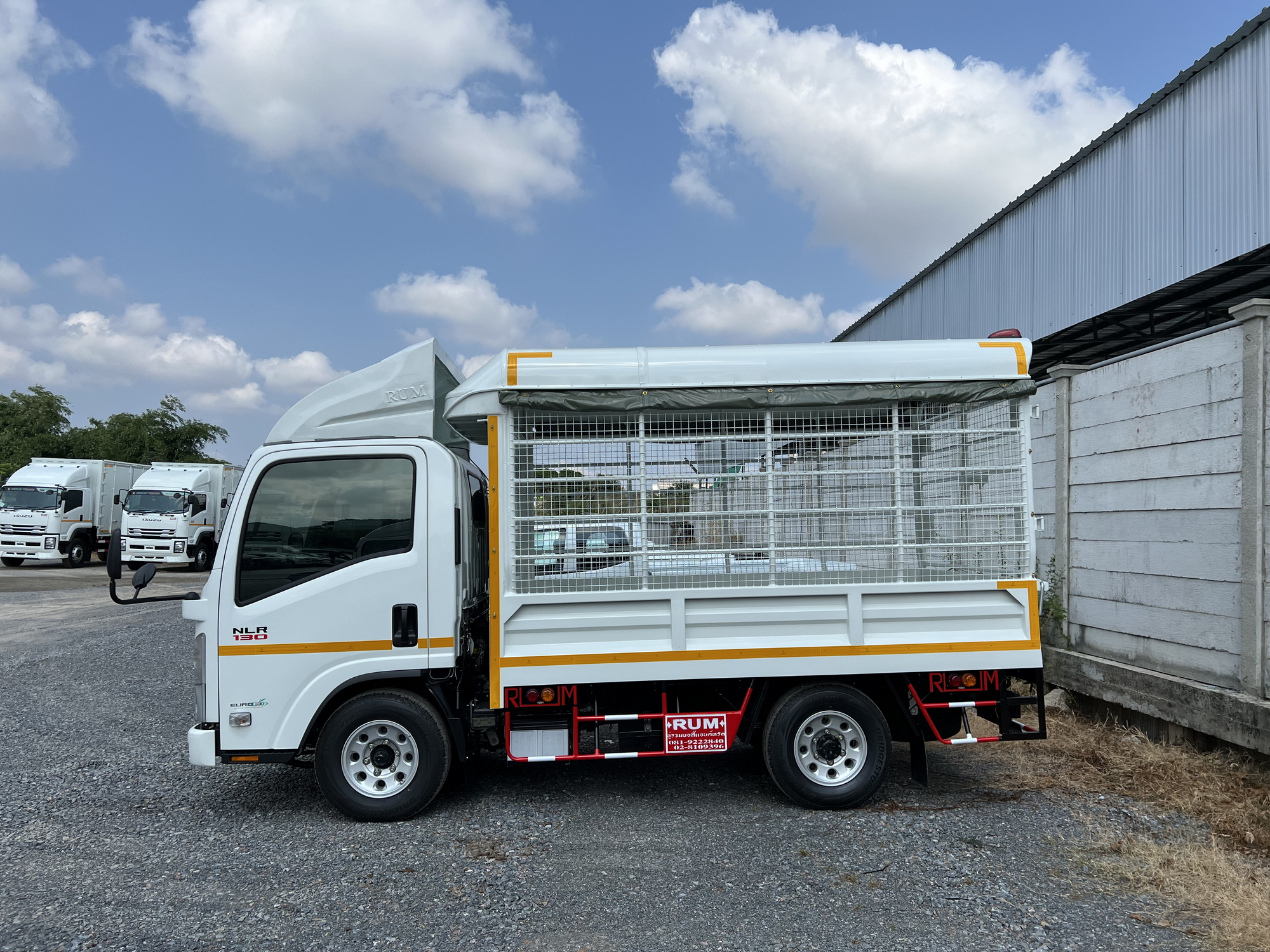 ISUZU NLR Euro 5 Max (ช่วงยาว 3 เมตร) หัวแชสซี (Chassis)