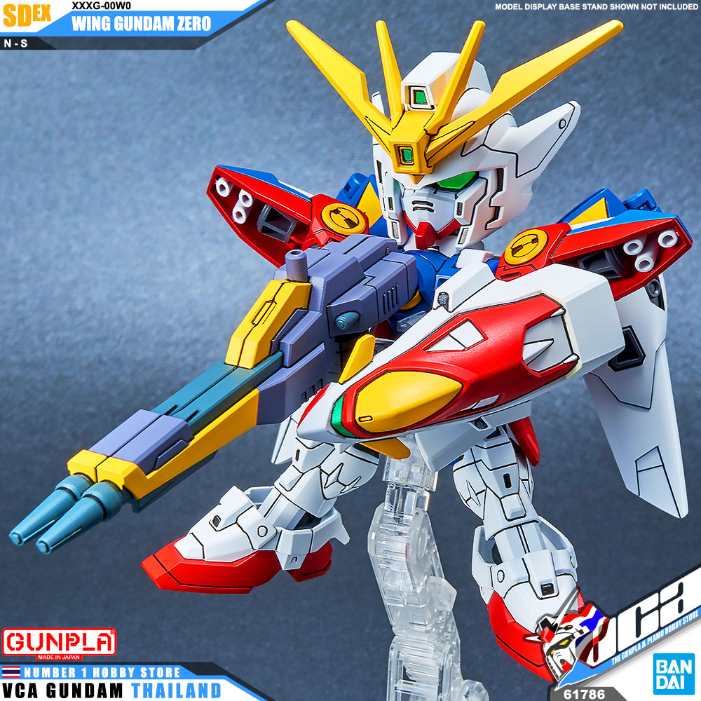 BANDAI GUNPLA SD EX-STANDARD SDEX WING GUNDAM ZERO โมเดล กันดั้ม กันพลา VCA GUNDAM