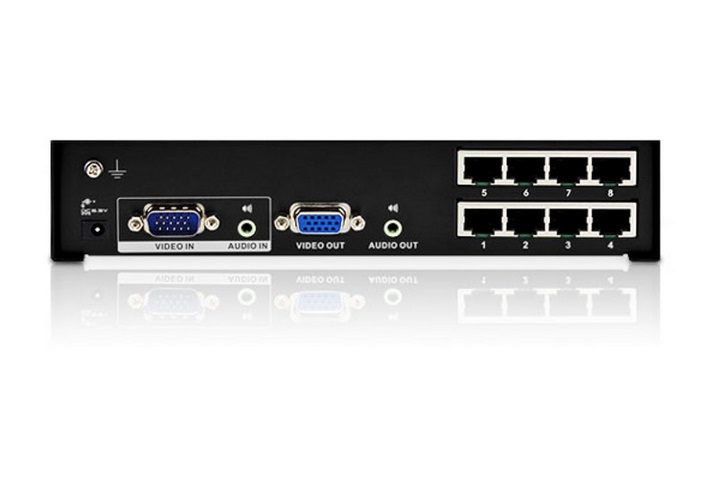 ATEN รุ่น VS1208T A/V OVER CAT5 SPLITTER 8PORT