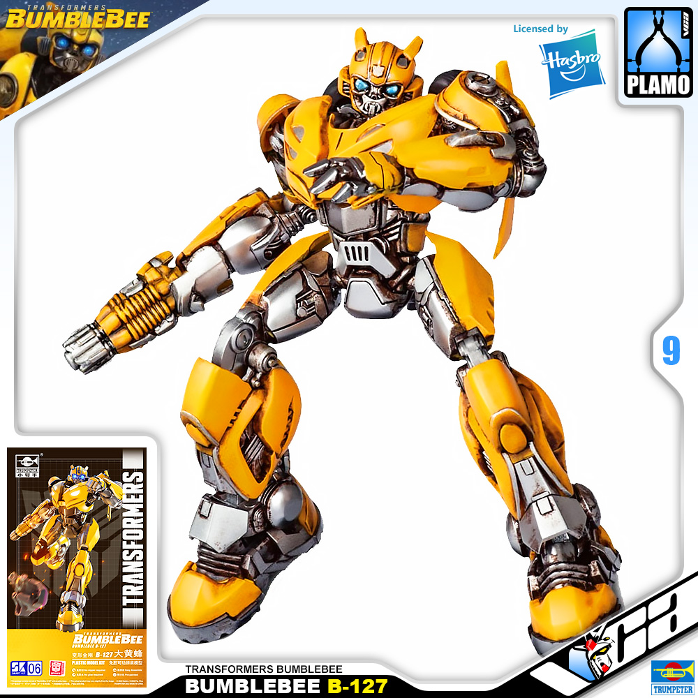 Trumpeter® Transformers Plastic Model Kits Series BUMBLEBEE B-127 TRANSFORMERS BUMBLEBEE