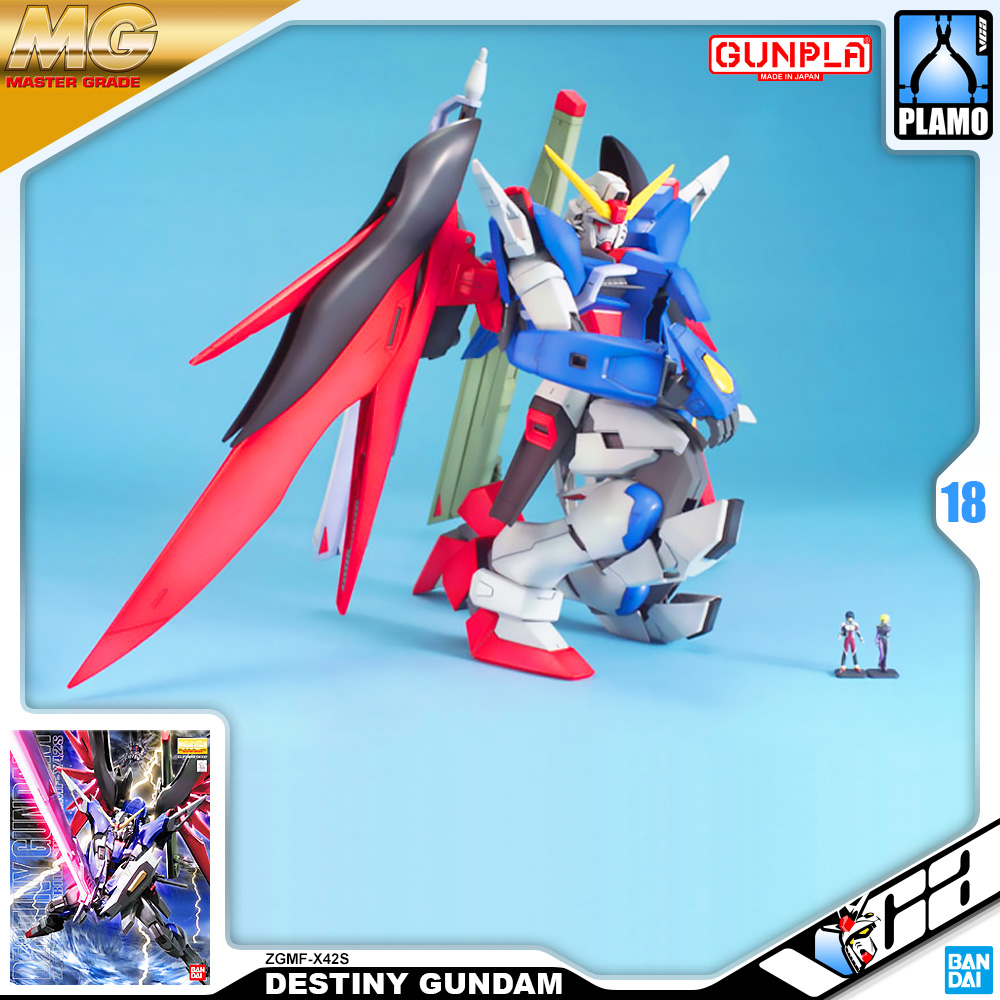 ⭐️ BANDAI GUNPLA MASTER GRADE MG 1/100 ZGMF-X42S DESTINY GUNDAM ประกอบ หุ่นยนต์ โมเดล กันดั้ม กันพลา ของเล่น VCA GUNDAM