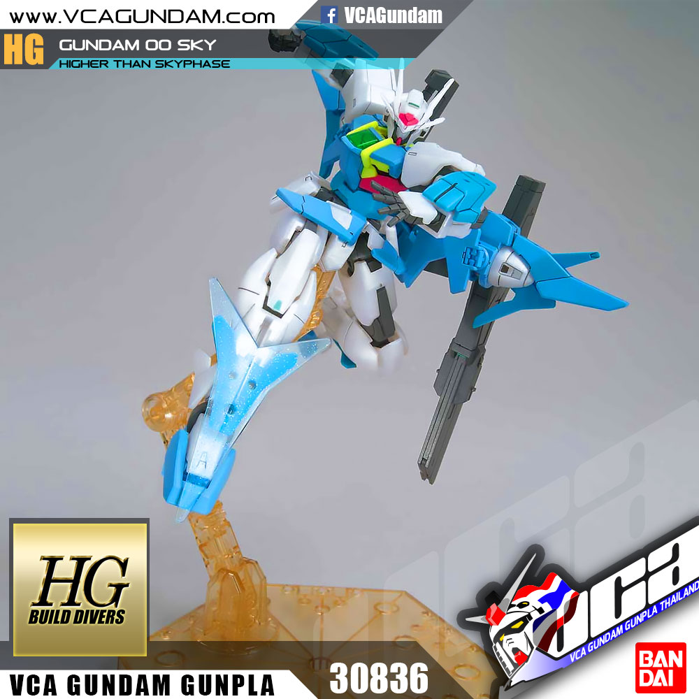 HG GUNDAM 00 SKY (HIGHER THAN SKYPHASE) กันดั้ม ดับเบิ้ล โอ สไกป์