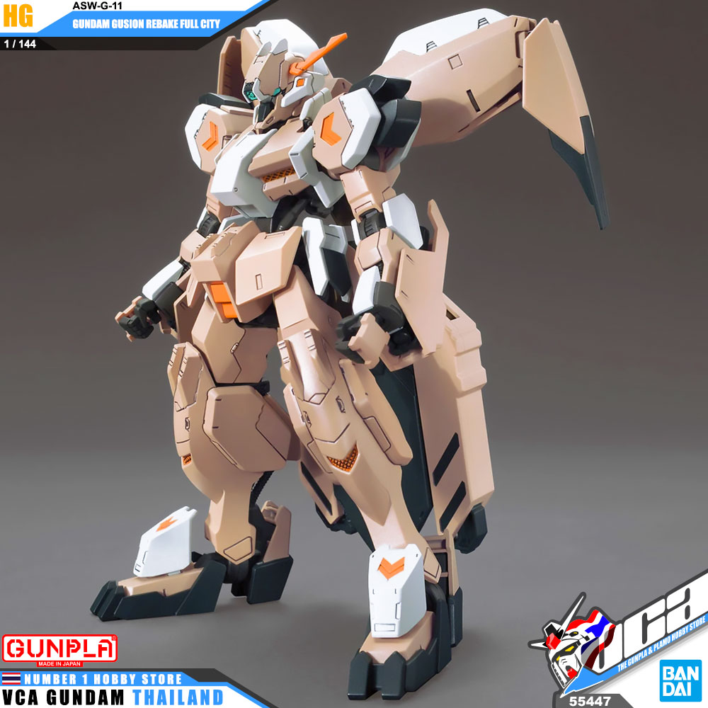 HG ASW-G-11 GUNDAM GUSION REBAKE FULL CITY กันดั้ม กุชั่น ฟูล ซิตี้