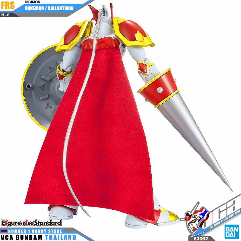⭐️ BANDAI FIGURE-RISE STANDARD DUKEMON GALLANTMON FIGURE RISE DIGIMON ADVENTURE ดิจิมอน แอดเวนเจอร์ โมเดล VCA GUNDAM