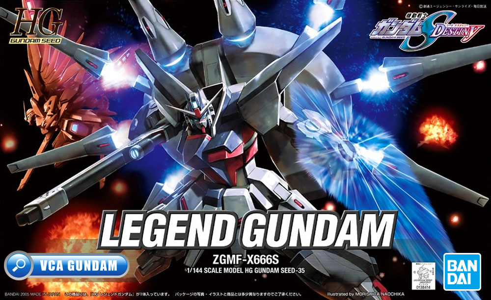 HG ZGMF-X666S LEGEND GUNDAM เลเจ้นด์ กันดั้ม