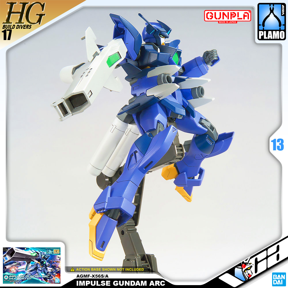 Bandai High Grade Build Divers Gunpla HG AGMF-X56S/A IMPULSE GUNDAM ARC